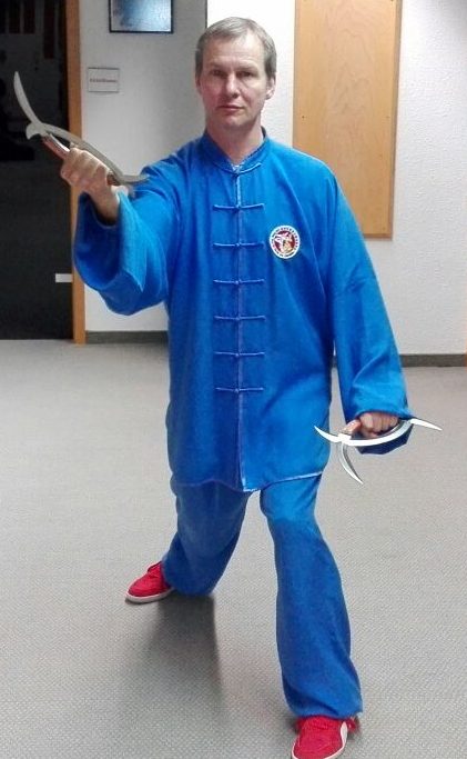 Pa Kua Hirschhornmesser Ba Gua Waffentraining mit Messer